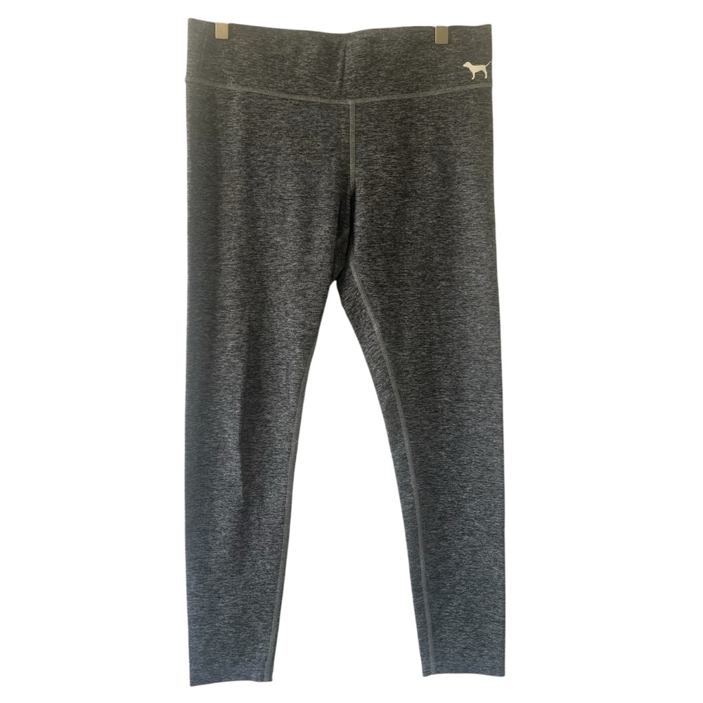 Victorias Secret Pink Womens Yoga Pants Size M Heather Grey Active Leggings